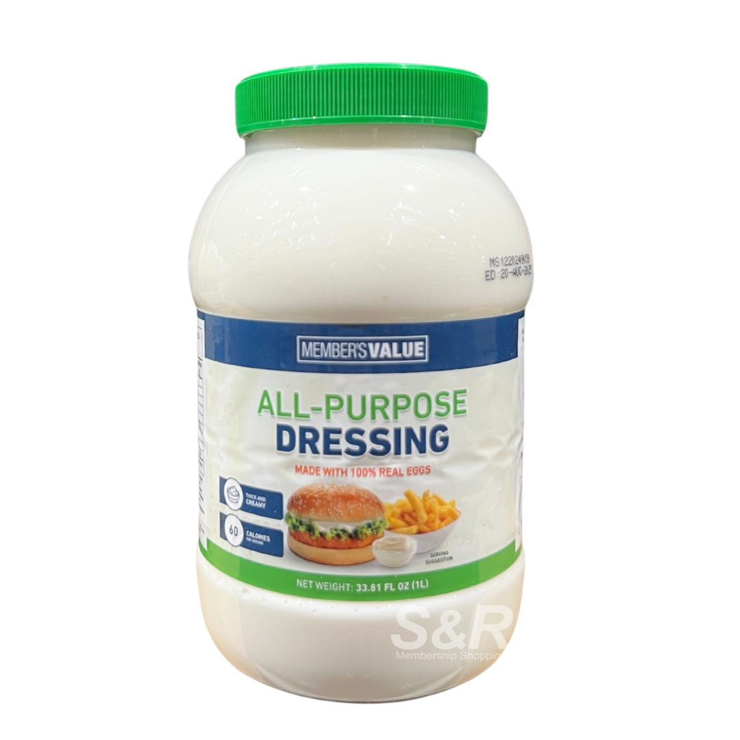 Member’s Value All Purpose Dressing 1L Member’s Value All Purpose Dressing 1L